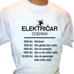 majica za elektricara